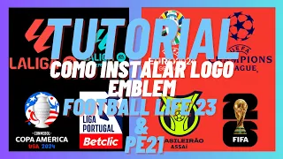 Como Instalar LOGO EMBLEM Sider Version SP Football Life 23 24