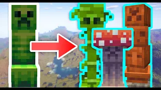 Minecraft | Creeper Overhaul Mod! Brand New Biome Creepers