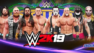 WWE 2K19 Returns With Roman Reigns Goldberg Brock Lesnar John Cena Sting Fiend Finn & Aj Styles