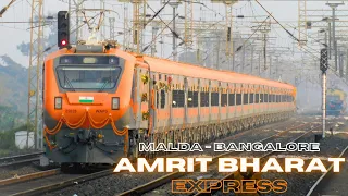 13434 Malda Town - SMVT Bengaluru AMRIT BHARAT EXPRESS / Vande Sadharan Express towards Dankuni jn.