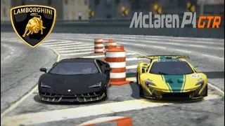 Mclaren P1 GTR vs Lamborghini Centenario