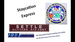 Staycation Express First ever stop at Settle