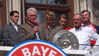 Verabschiedung Jupp Heynckes  FC Bayern Meisterfeier 2018