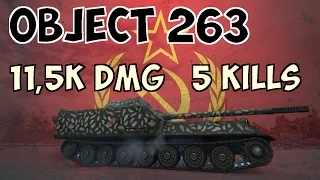 Object 263 - 11,5K DMG - 5 Kills - World of Tanks