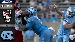 North Carolina State vs. North Carolina Full Game Replay | 2020 ACC Football