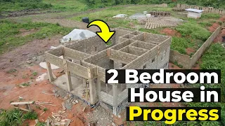 Exploring a Work-in-Progress 2 Bedroom House in Asebu