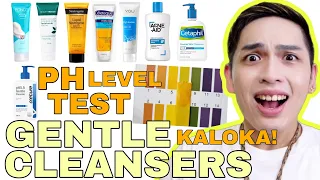 GENTLE CLEANSERS PH LEVEL TEST | NAKAKALOKA! MAGKAKAALAMAN NA! SIR LAWRENCE