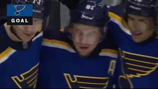 Vladimir Tarasenko scores his first goal for Blues in 509 days (12 mar 2021)