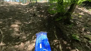 Burma Single Track to Hill Climb