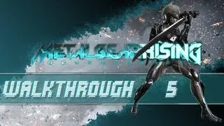 Metal Gear Rising Revengeance Walkthrough Part. 5 - Killer Dog! | Let's Play / Playthrough  Series