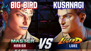 SF6 ▰ BIG BIRD (Marisa) vs KUSANAGI (Luke) ▰ High Level Gameplay