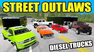 FARMING SIMULATOR 2017 | DIESEL STREET RACING & RUNNING FROM POLICE & NEW GENERAL LEE!