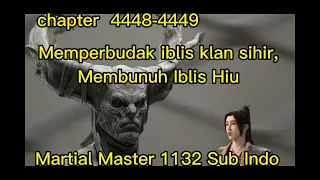 Novel Martial Master 1132 Sub Indo(CHP 4448-4449)