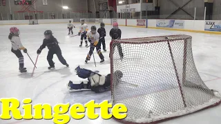 RINGETTE - Etobicoke Stingers O-zone vs Ajax Pickering Power #ringette #sports #viral #trending #fun