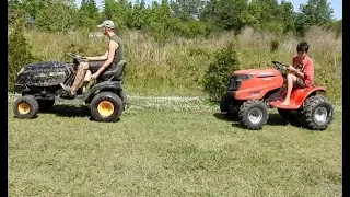 A Mud Ride with New Mowers