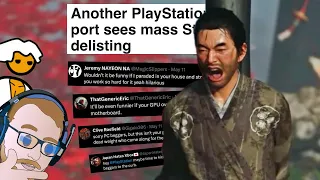 PS5 Fanboys Defend Sony PULLING Ghost of Tsushima From Steam in Almost 200 Countries
