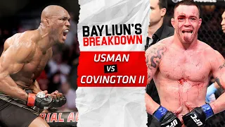 How Kamaru Usman Beat Colby Covington at UFC 268 - Bayliun's Breakdown