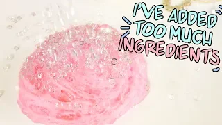 I'VE ADDED TOO MUCH INGREDIENTS! Slime challenges! Slimeatory #456