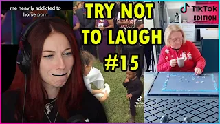 TRY NOT TO LAUGH CHALLENGE #15 (TikTok Edition) | Kruz Reacts