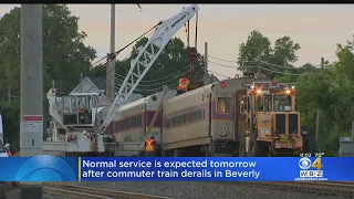 Commuter Rail train derails near Beverly Depot