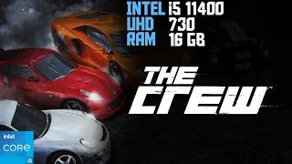 The Crew tested on low end pc | Intel i5 11400 uhd 730 Graphics 16GB Ram