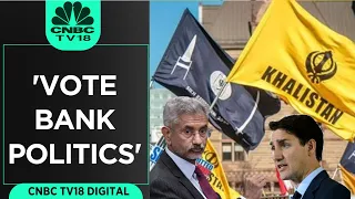 EAM S Jaishankar Calls Out Canada's Khalistan "Vote Bank Politics" | EAM Jaishankar News | CNBC TV18