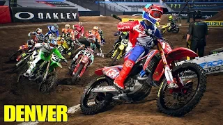 Monster energy supercross 3.Denver - 450 Career Round 15