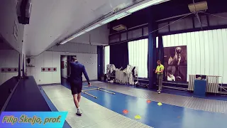 FENCING foot speed, inervation, agility, coordination