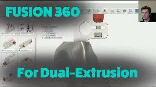 Fusion 360 for 3D Printing - #03 - How to make Dual Extrusion 3D-models