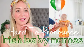 10 Irish Baby Girl & Boy Names with Pronunciations!  These are hard to get right!  SJ STRUM