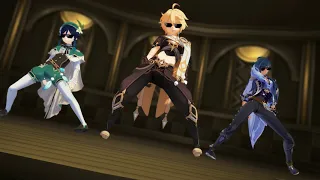 【MMD/Genshin Impact】 What Happens In Mondstadt When We Log Off