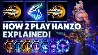 Hanzo Dragon Arrow - HOW TO PLAY HANZO EXPLAINED! -  Bronze 2 Grandmaster S2 2022