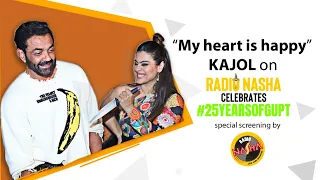 Gupt | Kajol And Bobby Deol Celebrates 25 Years Of Gupt With Radio Nasha | RJ Rohini | Radio Nasha