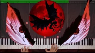 ~Piano Solo~ Crybaby ~ Devilman Crybaby OST ~ Synthesia Tutorial