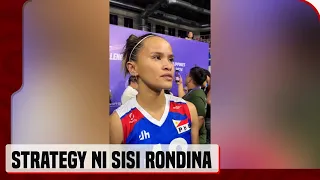 Sisi Rondina sa kaniyang strategy sa laban ng Alas Pilipinas vs  Australia sa AVC Challenge Cup