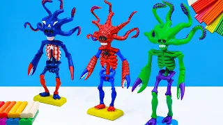 How to make Octopus man mod superhero Spider man, Captain America, and Hulk, Irronman with clay