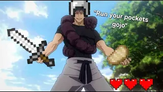 Surviving As TOJI FUSHIGURO In Minecraft - Jujutsu Kaisen Minecraft Mod