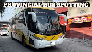 PROVINCIAL BUS SPOTTING CUBAO QUEZON CITY. | Episode 58.