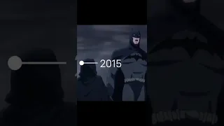 Evolution Of Batman In Cartoon #shorts #evolution