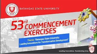 53rd Commencement Exercises, November 25, 2021, 2:00 PM