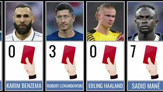 RED CARDS of the BEST FOOTBALLERS