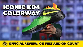A Special KD 4 Returns. Nike KD 4 'Weatherman' In Depth Performance Review. On Feet and On Court!