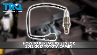 How to Replace O2 Oxygen Sensor 2012-2017 Toyota Camry