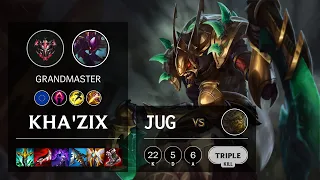 Kha'Zix Jungle vs Ivern - EUW Grandmaster Patch 11.15