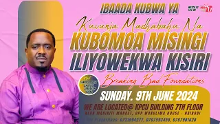 KUBOMOA MISINGI ILIYOWEKWA KISIRI