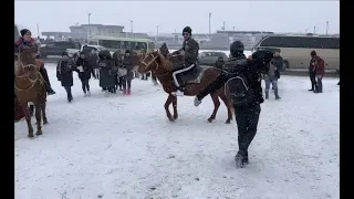 Лезгинка С Лошадями В Горах Тур Шахдаг Азербайджан 2020 Lezginka Reqsi Shahdag Turu ALISHKA Dance