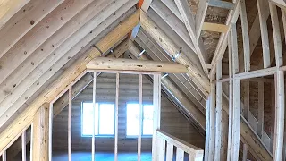 Timber Framing Log Trusses Cabin