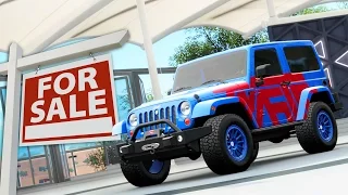 Forza Horizon 3 - Part 21 - Making My Custom Jeep and Selling It! (◉_◉)