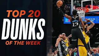 NBA's Top 20 Dunks of Week 20 | 2022-23 Season