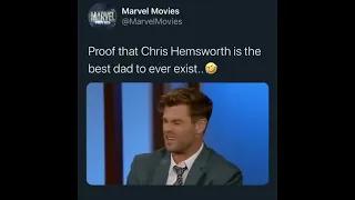 chris hemsworth is a best dad